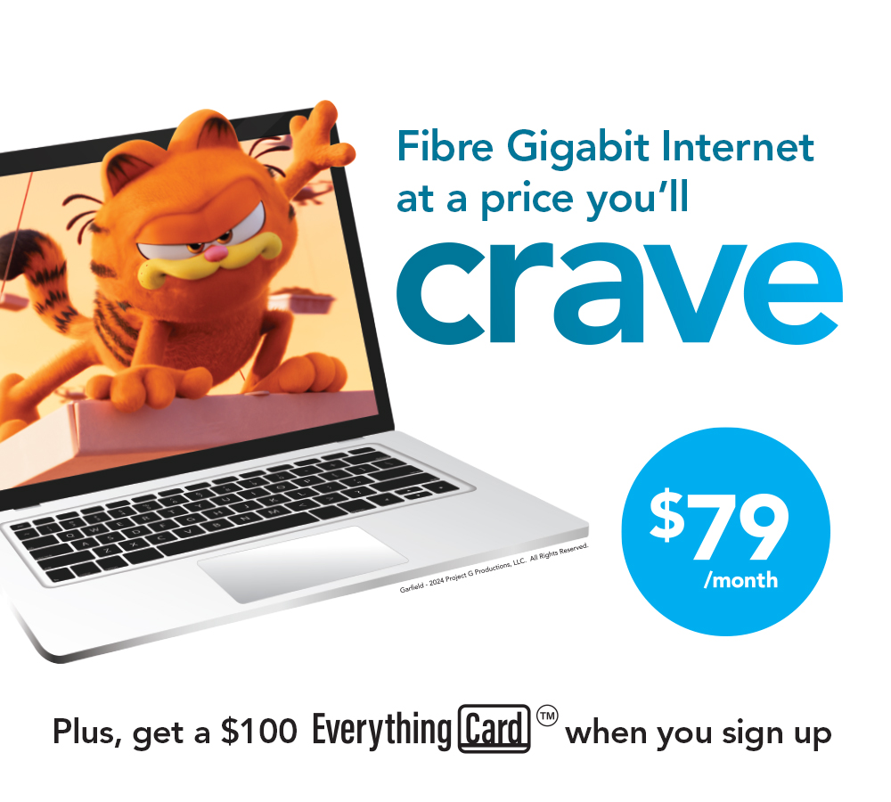 Fibre Gigabit Internet at a price you'll crave