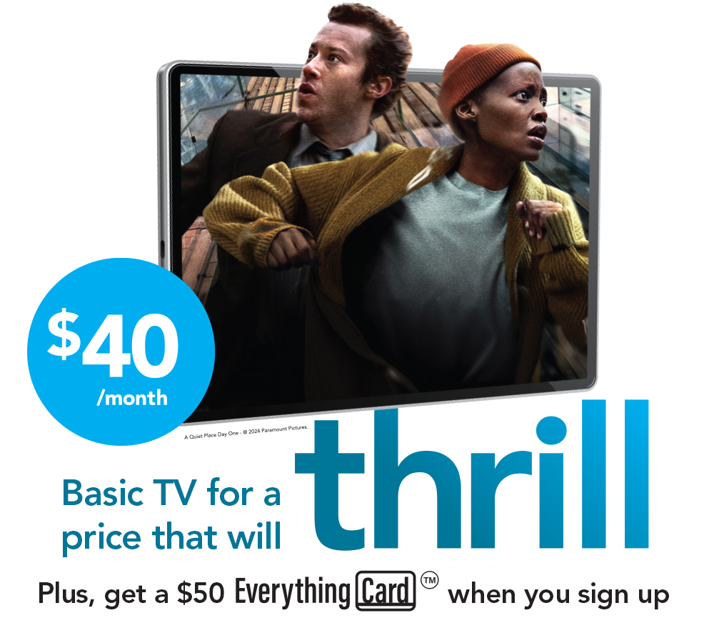 Basic TV for a price that will thrill