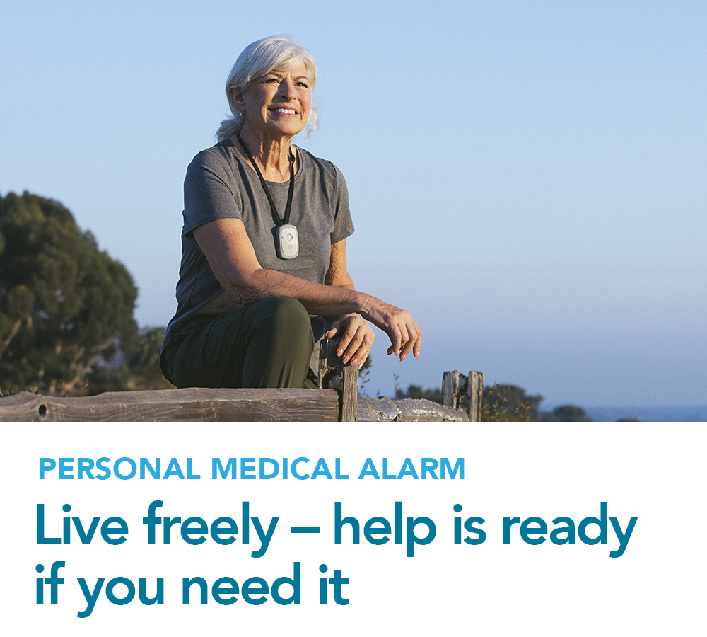 Live freely - help is ready if you need it